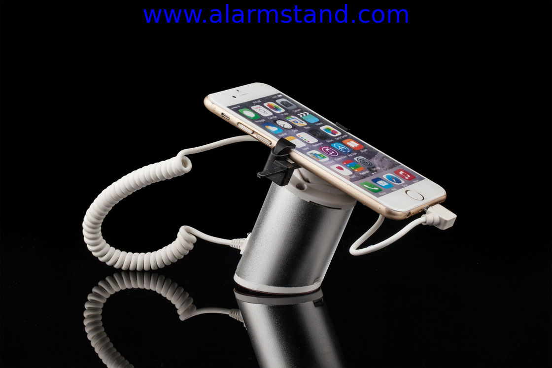 COMER Wholesale Retail mobile phone secure device/cell phone Security Anti-lost stand counter display