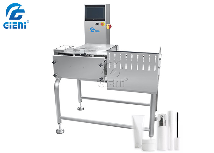 JCW Stainless Steel 150pcs/Min Checkweigher Machine For Cosmetics