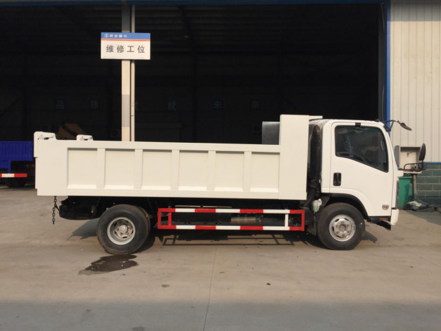 Used Tipper Trucks 4*2 Loading 10 Tons 5.2 Meters Long Box 9 Cubic Isuzu Dumper New