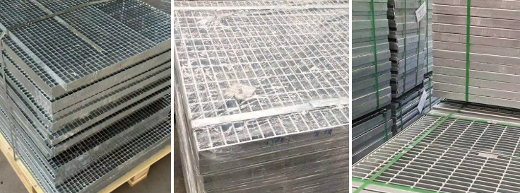 Industrial Steel Utility Grillages Structural Support Drainage Ventilation Edge Protection