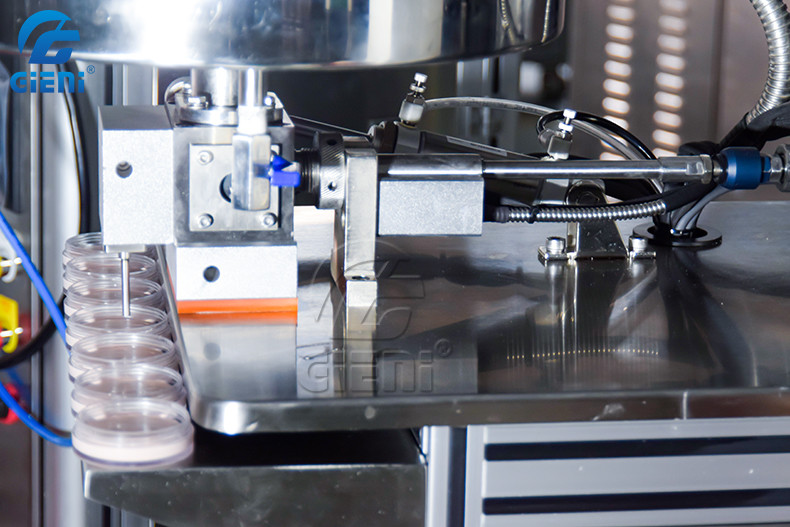 Vertical 3kw 2-14ml Single Nozzle Mascara Filling Machine