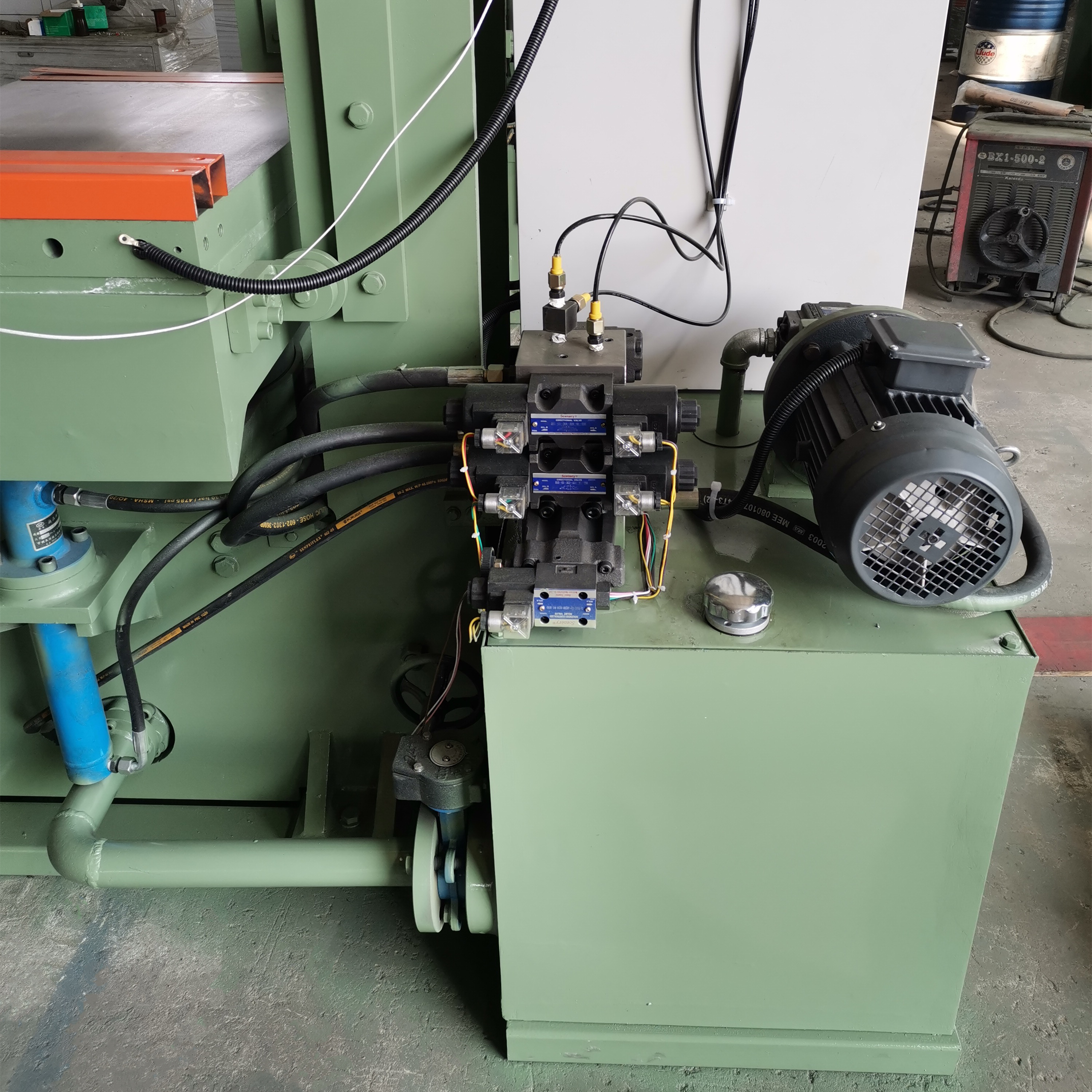 1.00MN Nominal Molding Power Veneer Hot Press for 1 Working Layer Woodworking Industry