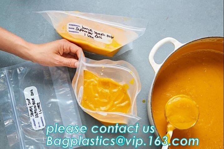 Seal Reusable Fresh Vegetable Meat Dog Cat Pet Food Storage Easy Clean 1 Liter Silicone Food Bag For Refrigerator bageas