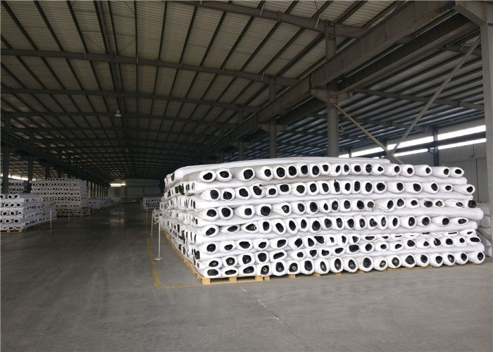 Bitumen Road Repair Biaxial Yarn Glass Fiber Geogrid Length 100m
