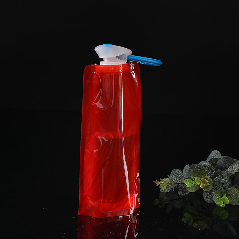 700ml PET PA PE Foldable Collapsible Water Bottle For Travel