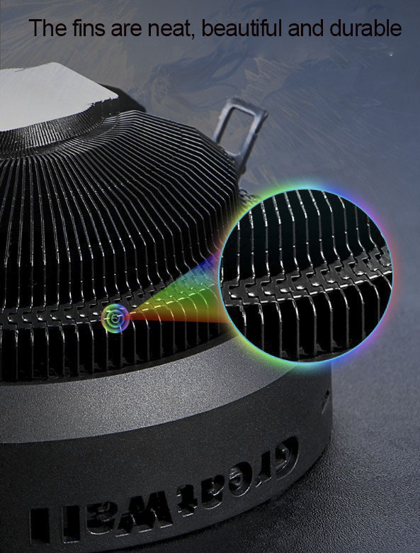 62CFM Personal Computer CPU RGB Cooling Fan Air Heatsink Cooler Heat Radiator Fans Ventilador for PC Desktop