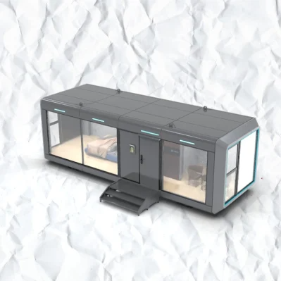 Modern Elegant Design Sandwich Panel Prefab Capsule Tiny House