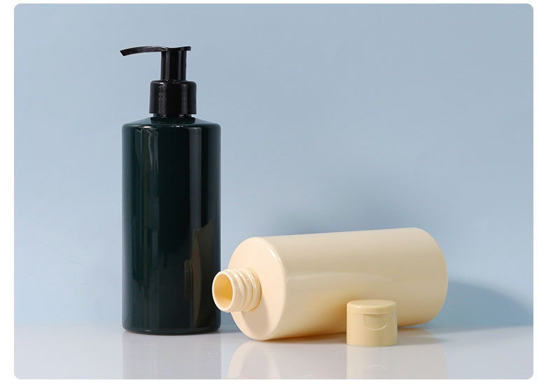 300ml 500ml PET Bottles Cosmetic Body Wash Bottle For Skincare Necessities