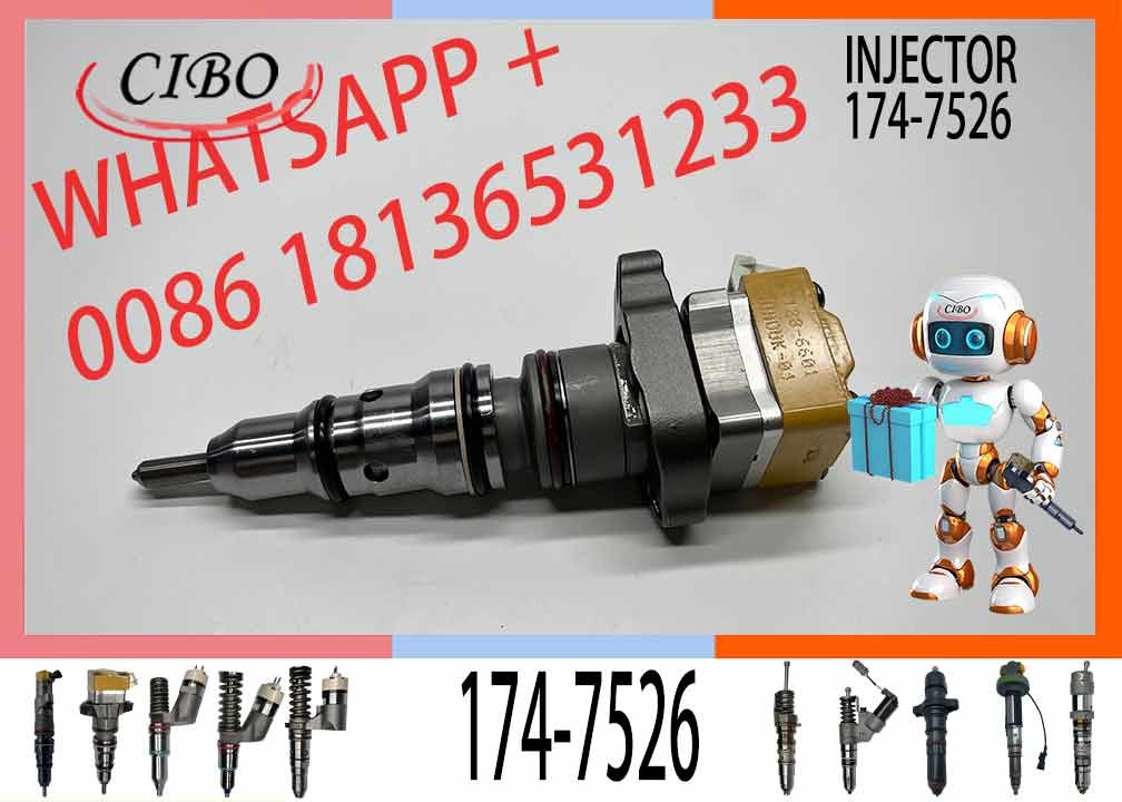 diesel fuel injector174-7527 20R-0760 173-9272 232-1173 382-0709 392-9046 for C+ C9.3 Excavator Parts Engine