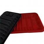 China Red Black Plastic Blister Pack PP Disposable Food Packaging Tray for sale