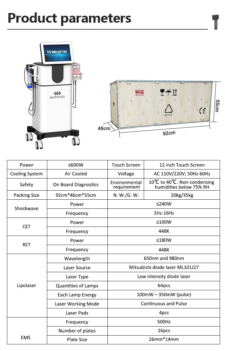 Clinic Abdominal Fat Contouring Machine , Non Surgical Body Shaping Machine