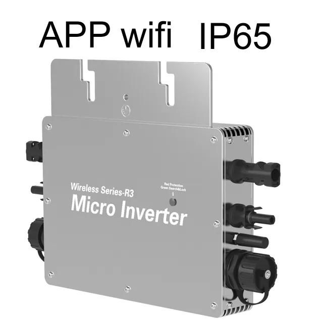 120/230V Auto Switch Solar Micro Inverter for Hybrid and Grid Tie Output Type Single