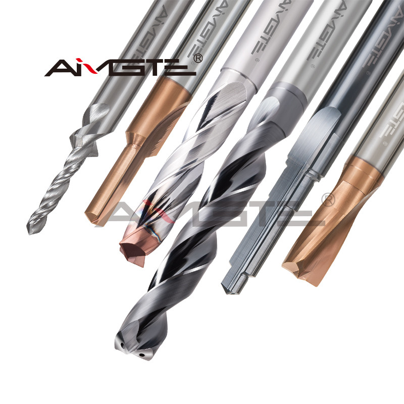 0.8μm Single Flute Router Bits Uncoated CNC Router Drill Bits H6 For MDF Plywood