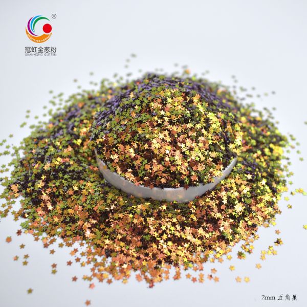 Chunky Round Chameleon Glitter Mix Loose Cosmetic Glitter Bulk 1mm 2mm 3mm