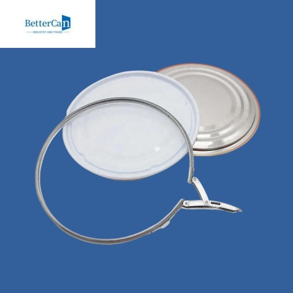 Anti Rust Metal Paint Bucket 15L 20L White Bucket With Lid
