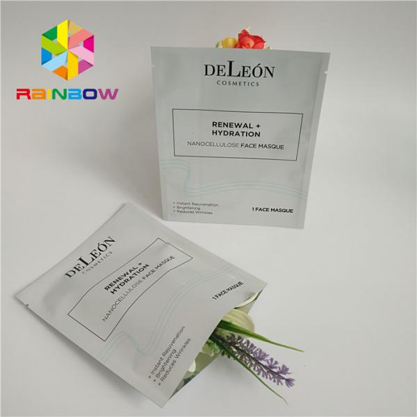 Quality 3 Layers Laminated Material Plastic Pouches Packaging Mask Foil k Bag For Facial Eye Mask for sale