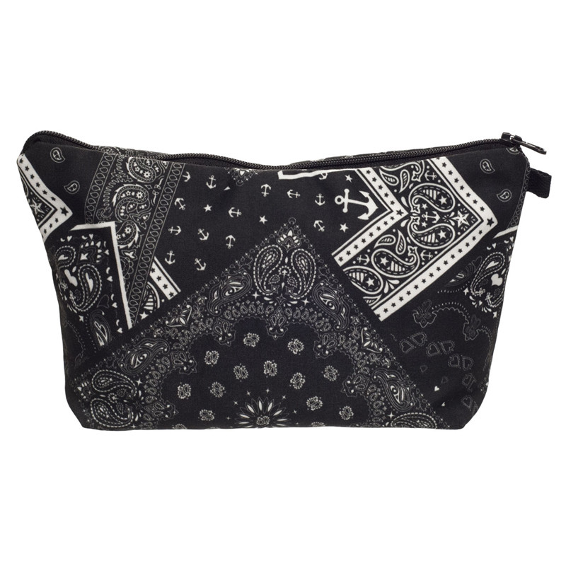 3D Large Makeup Bag Pouch Purse Handbag Organizer with Zipper