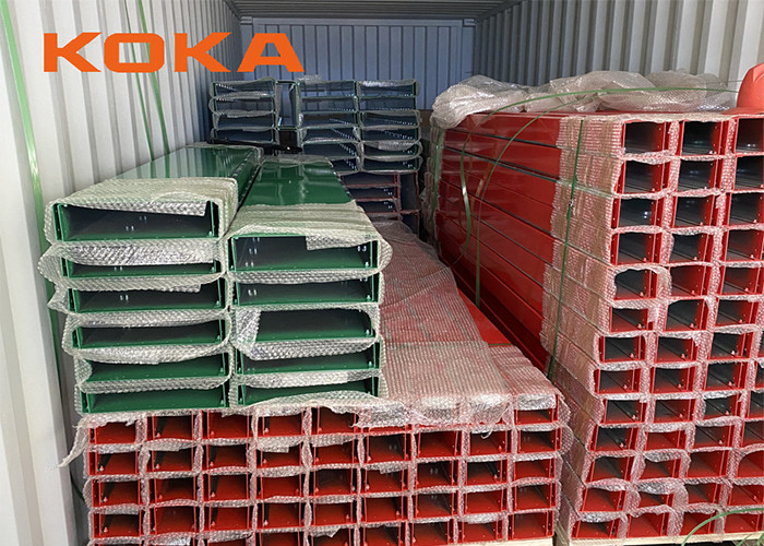Q235B Gi Cable Trunking Perforated NEMA 16A 216kg Meter Capacity