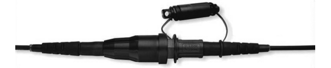 G657A1 Fiber Pre Connectorized Cable With Optitap Waterproof Adapter