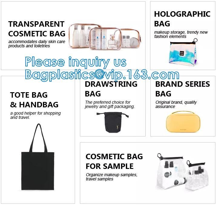 Custom Logo Printing PVC Frosted Swimwear Clothing Zip lockk Plastic Packaging Bag Slider Zipper Pouch