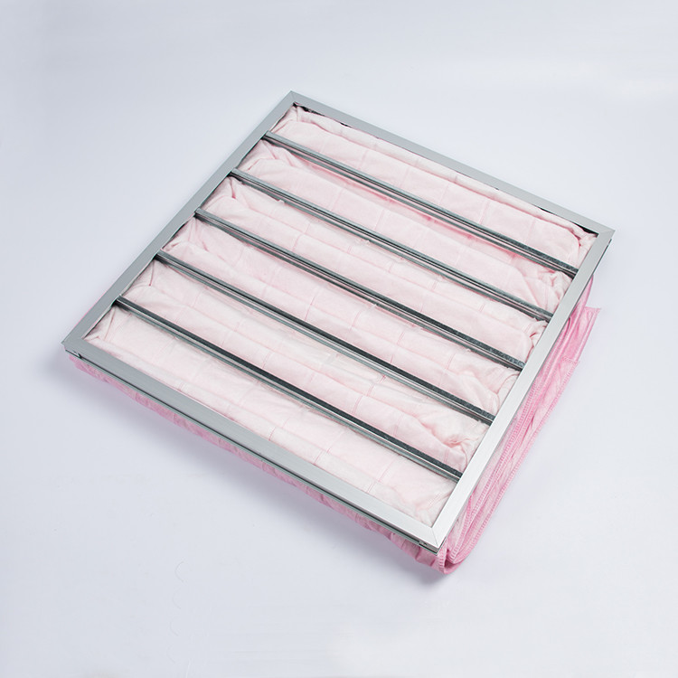 Large Air Flow Medium Efficiency Filter Oil Air Separator Pocket Air Filters