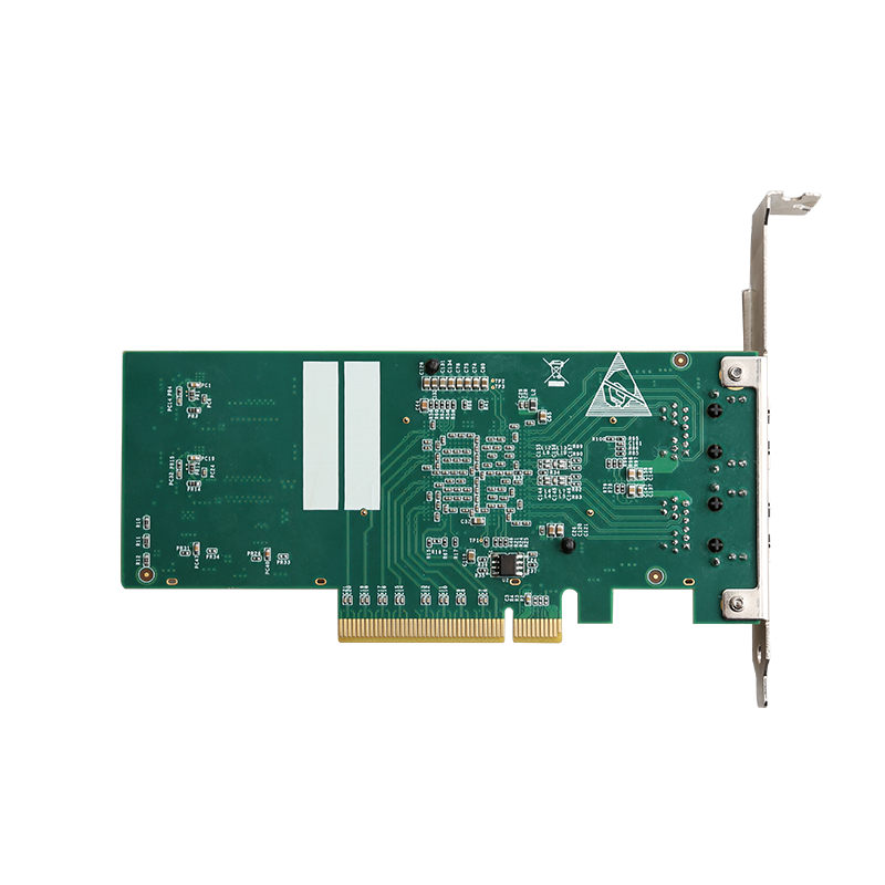 8X 10G/5G/1G 2 Port RJ45 lan Card multiple network speeds sever lan Card Quality of Service (QOS) support Runs up to 10Gbps