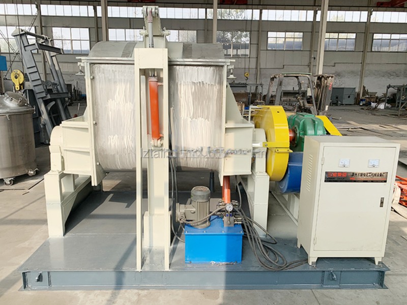 Stainless Steel Hydraulic Tilt Dumping Kneader Sigma Mixer Z Arm Blade Kneader