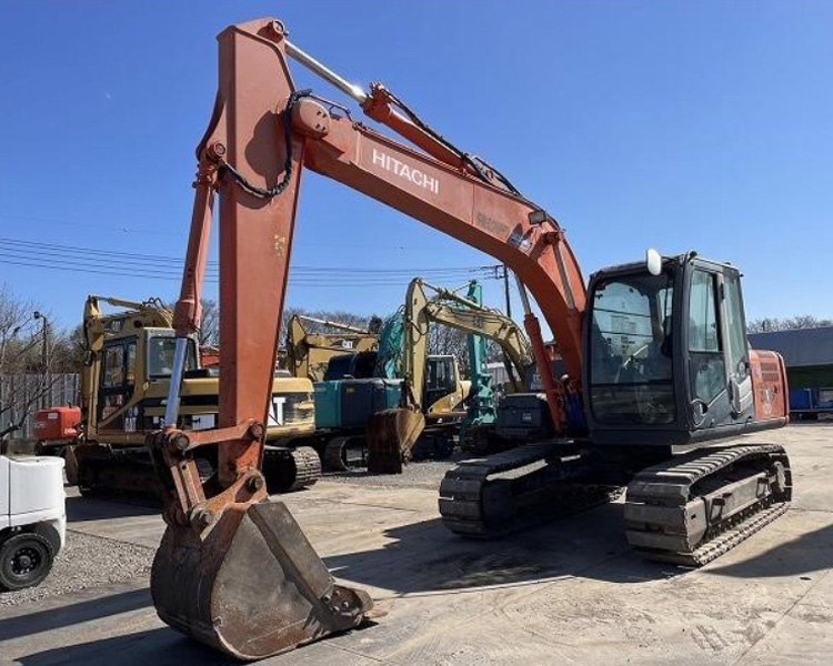 Construction Digging Hitachi EX-120-2 With Track Adjuster And 120 Panel