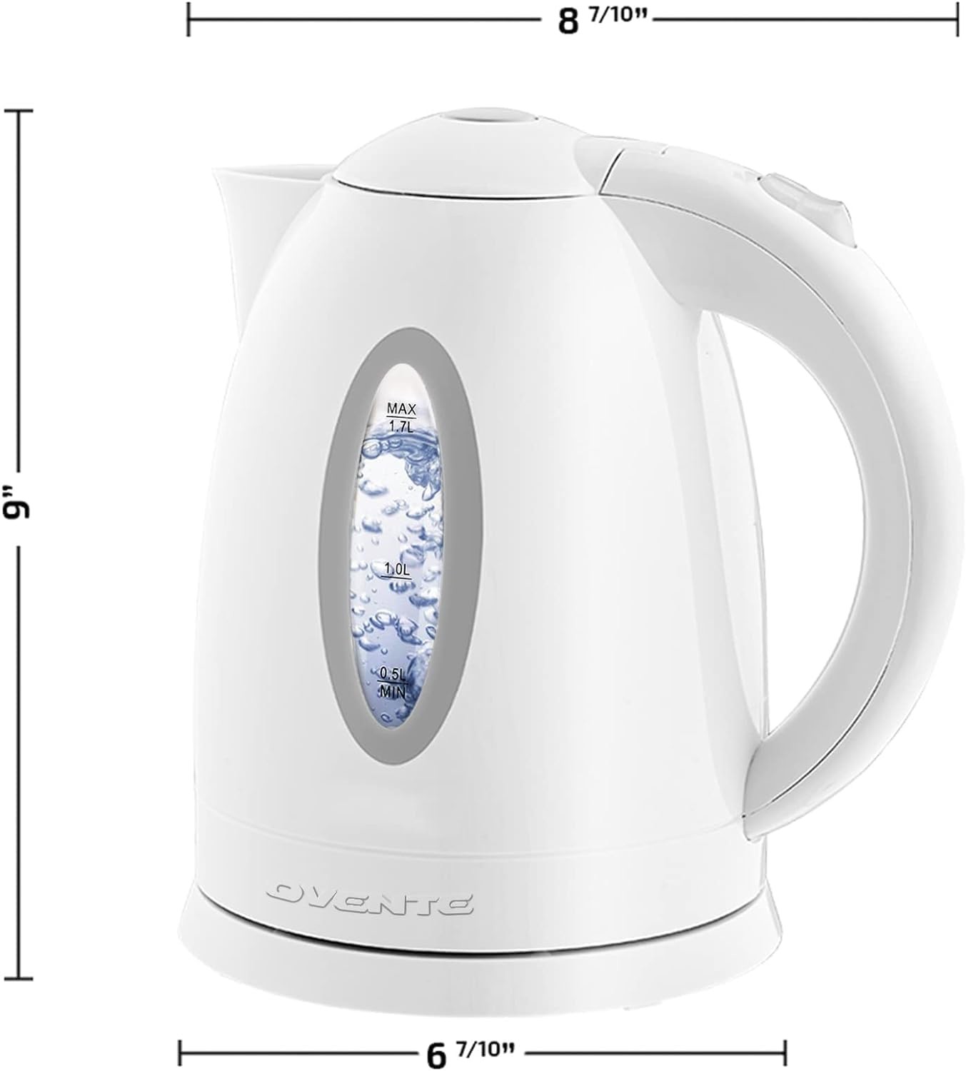 Braising Cups Electric Kettle Hot Water Heater BPA Free Fast Boiling Cordless Water Warmer