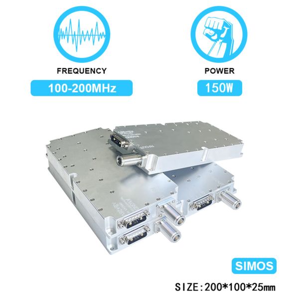150W Customisable Ulf RF Power Amplifier Module 100-200MHz Module Drone Counter Anti-Drone Jamming With SIMOS