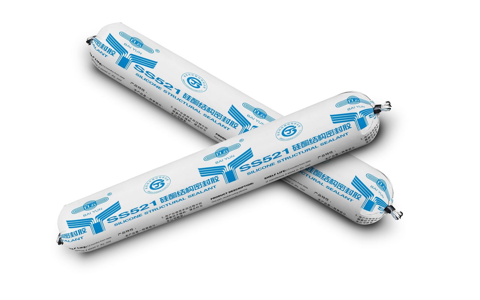 SS521 Neutral Curing 500ml Silicone Structural Sealant For Glazed Curtain Wall