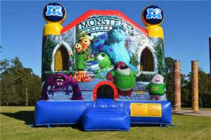 China Multifunctional Inflatable Bouncer House , Large Commercial Monsters University Adult Jumping Castle on sale