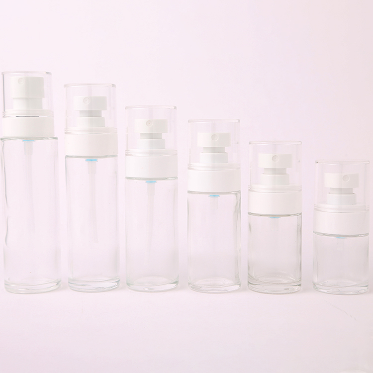Cylinder 30 ml 50 ml 100 ml 120ml Empty Magnetic Perfume Spray Frosted Glass Bottle Supply with Customized Accepted Logo