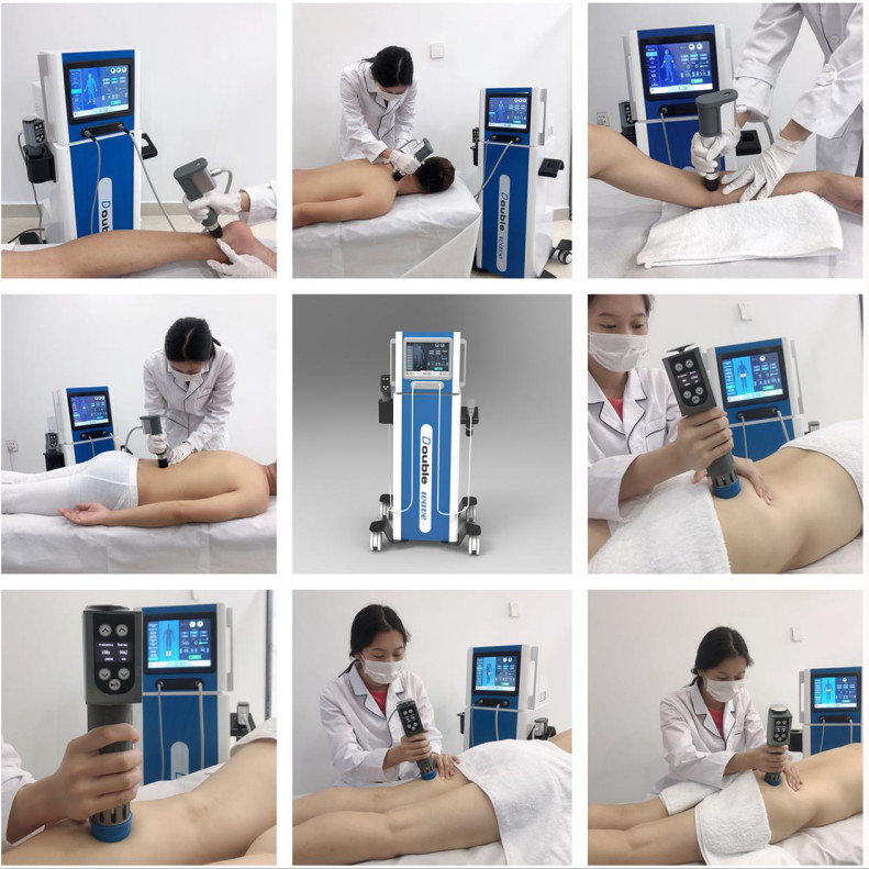 50mj To 200mj ESWT Shockwave Therapy Machines C Mode P Mode