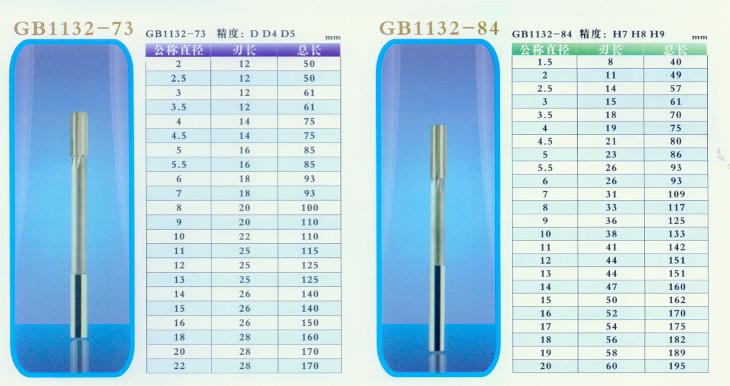 KM Solid Carbide straight hand reame