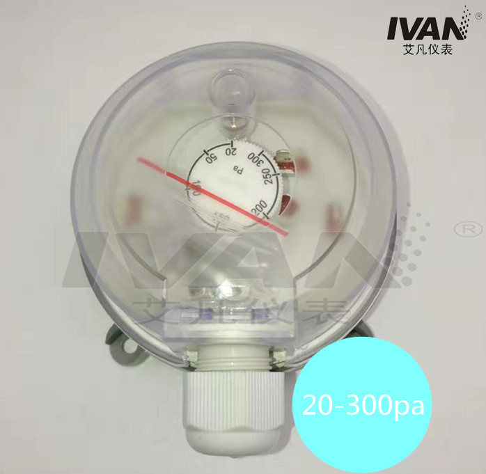 Customized Support Plastic Adjustable Differential Pressure Switches for B2B Industry