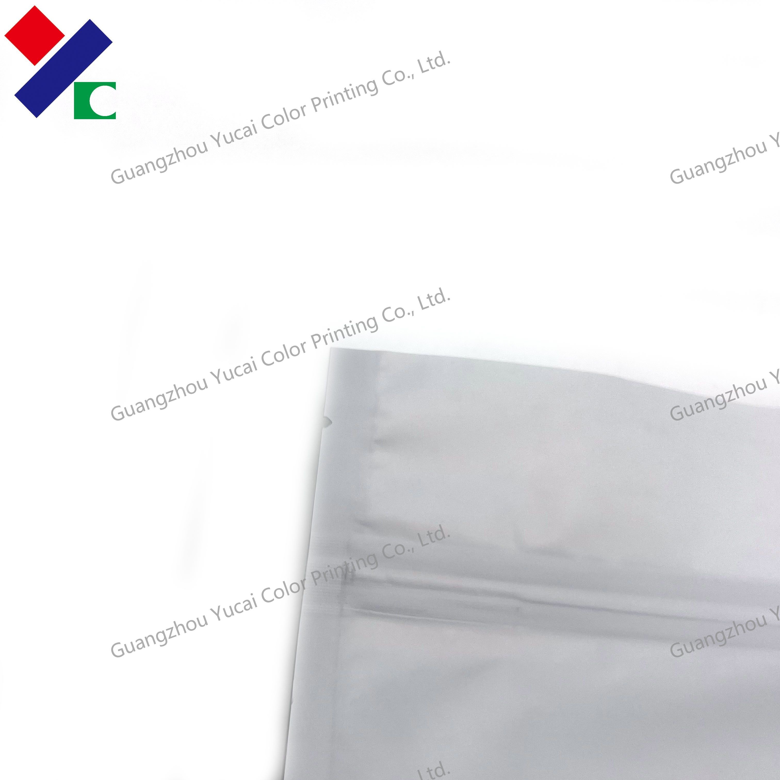 Compostable Flat Bottom Stand Up Pouch Gloss Finish Air Tightness