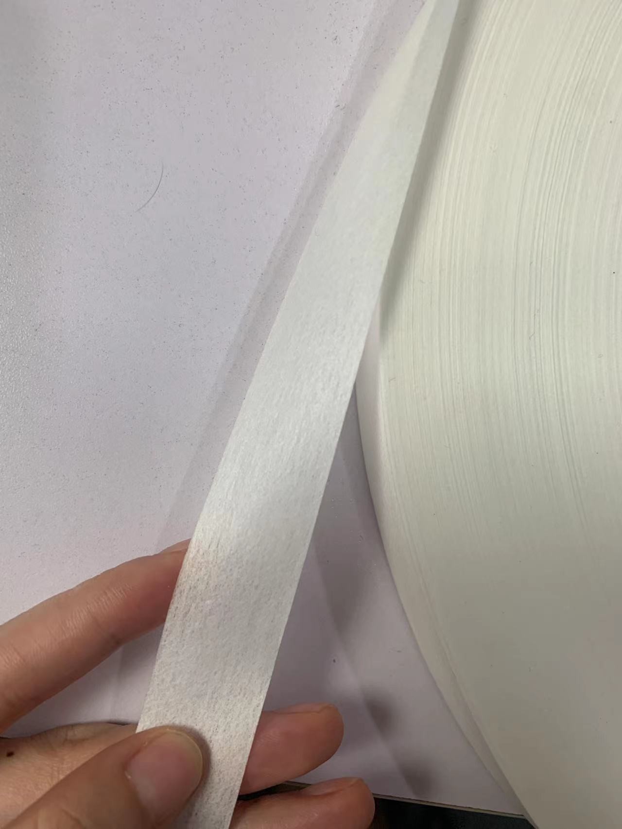 Cable Non Woven Wrapping Polyester Fabric Tape For Wire Cable