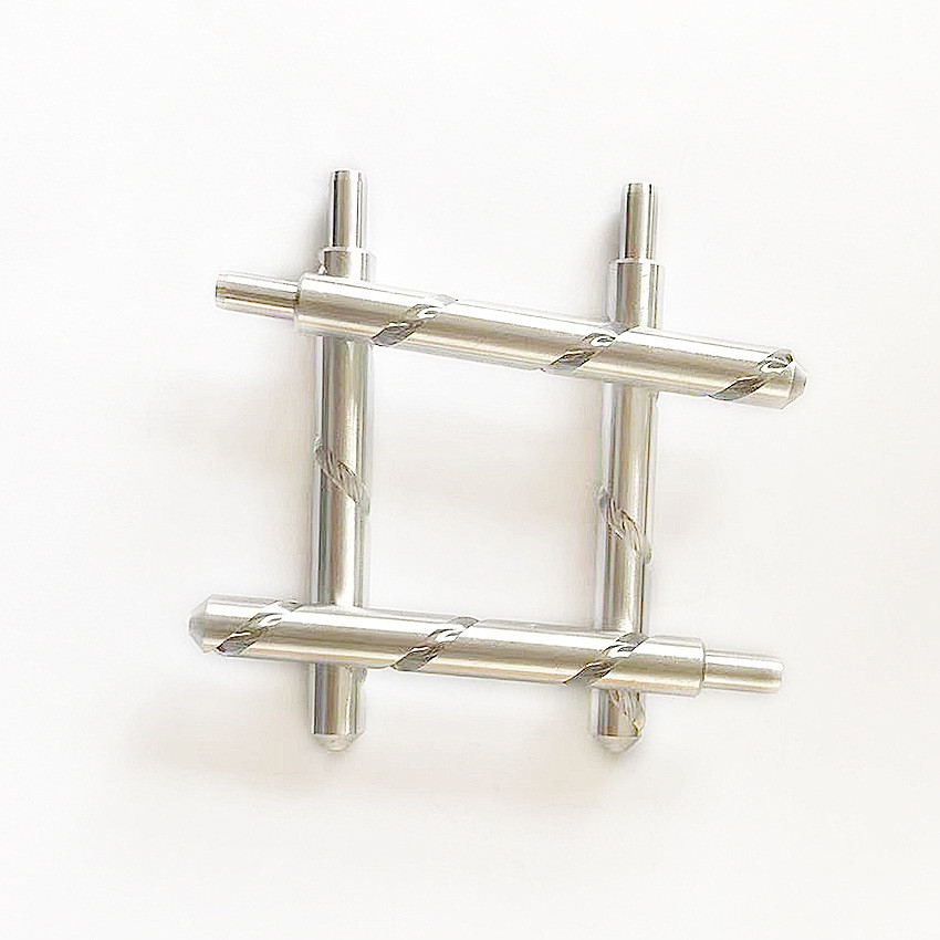 OEM CNC Milling Services Custom CNC Steel Parts Chrome Plating For Shaft Axle
