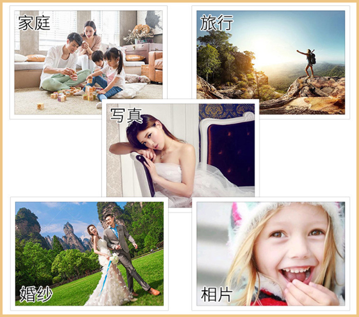 300GMS Inkjet Gloss Text Cover Board For Brochure 12'' x 18'' Excellent Image