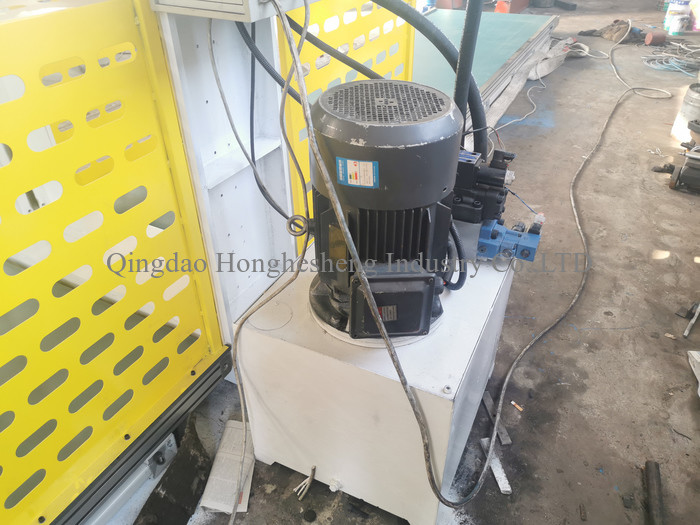 Single Knife Hydraulic Press Bale Cutter Rubber Cutting Machine
