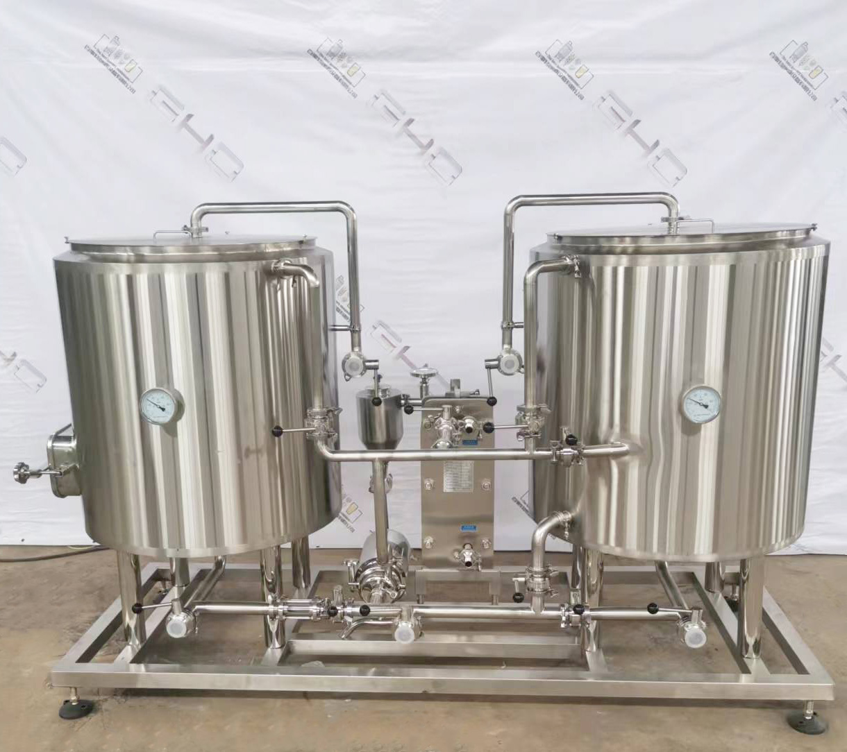 2024 Mashing System for Beer Processing Types Beer 100lt 200lt Craft Beer Brewhouse