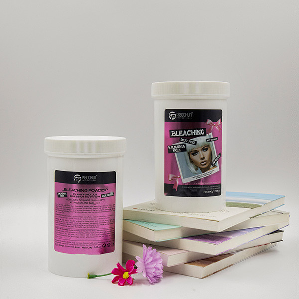 Blue Hair Bleaching Powder For Professionals Avoiding Damaged And Sensitive Scalps