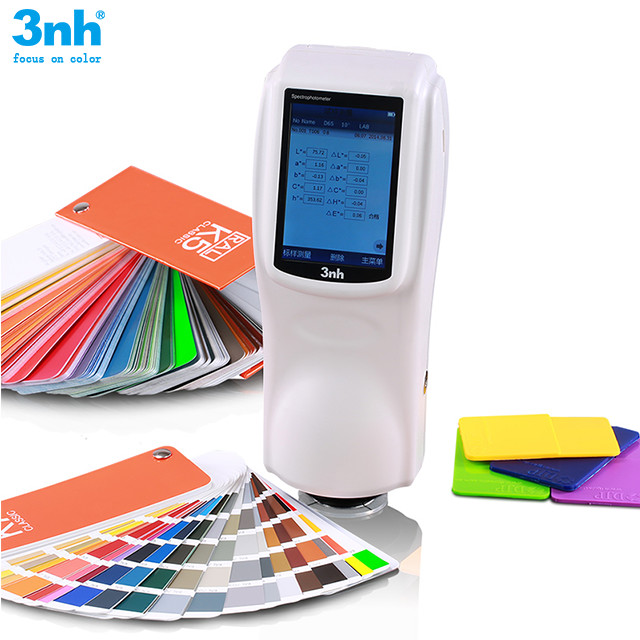 NS810 Portable Handheld Color Spectrophotometer Paint Color Units Car Scanner Spectrometer