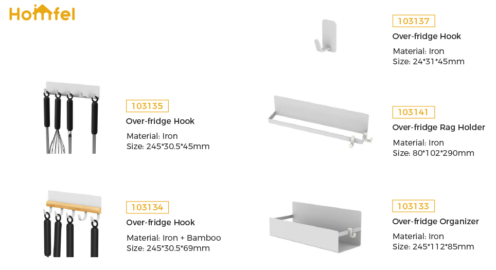 METAL KITCHEN UTENSIL HOLDER HOUSEHOLD MAGNETIC ATTRACTION ORGANIZER FOR WALL MOUNTING