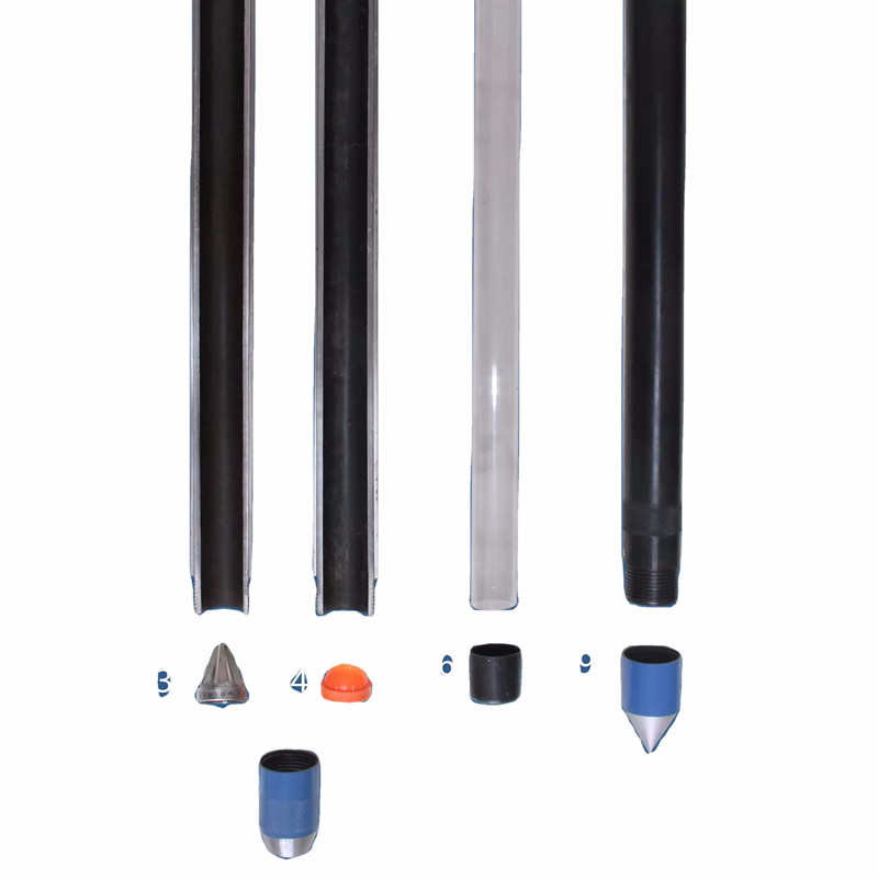 Spt Split Tube Sampler Plastic Basket Retainer For Soil Testing