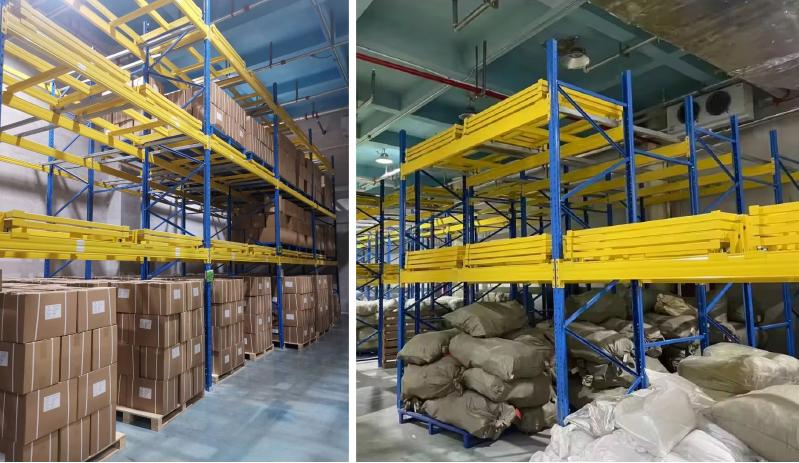 Push Back Pallet Rack High Density Warehouse Storag Rack