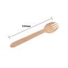 Buy cheap Recyclable Wooden Disposable Cutlery Set Eco Friendly Utensils 160mm from wholesalers