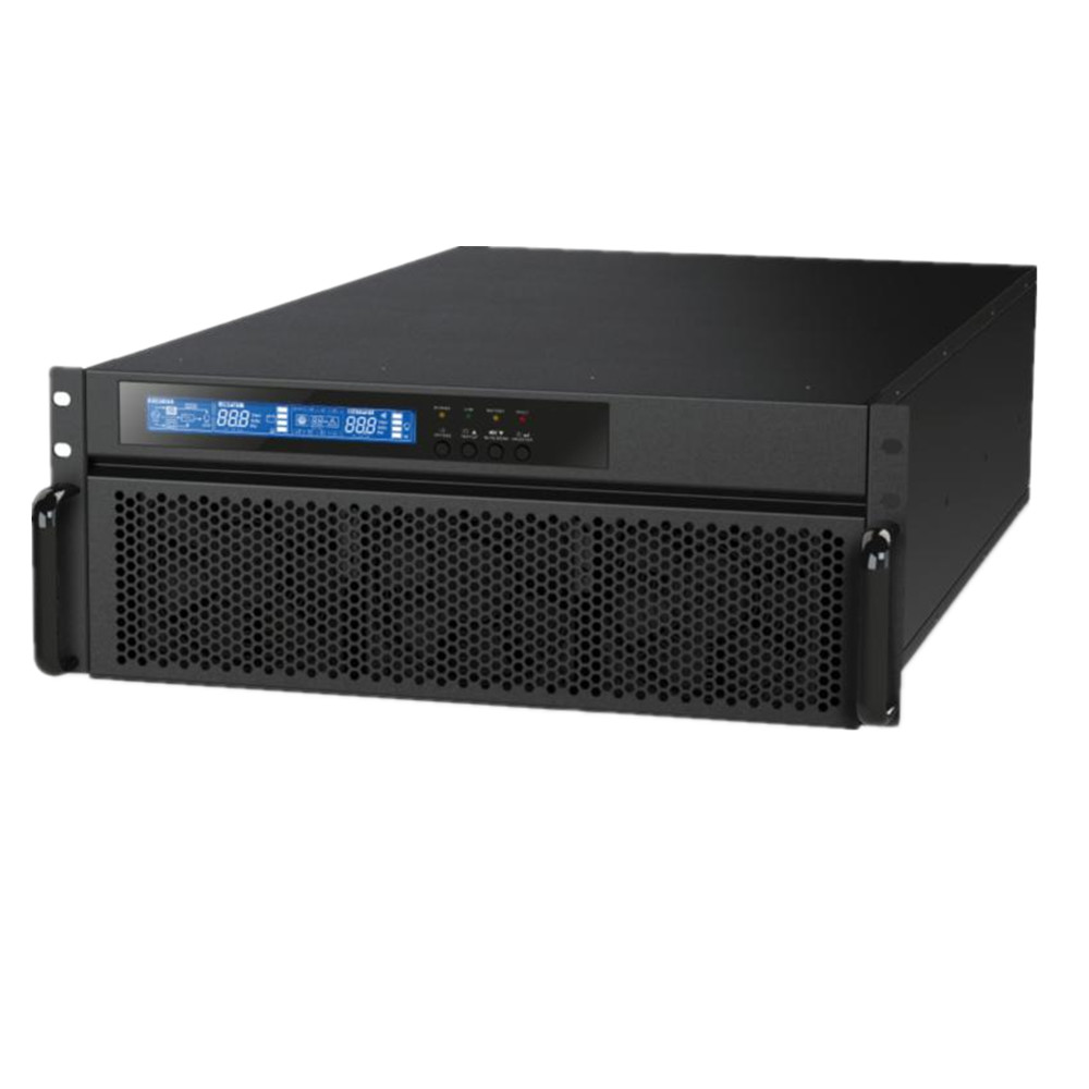 Three Phase 60KW 60KVA Rack Mount UPS Pure Sine Wave Output