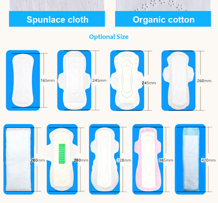 Super High Absorbency Ultra Thick Bamboo Sanitary Pads Making Machine Napkin for Daily